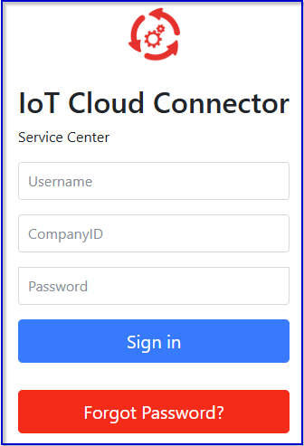 IoT Cloud Connector Service Center